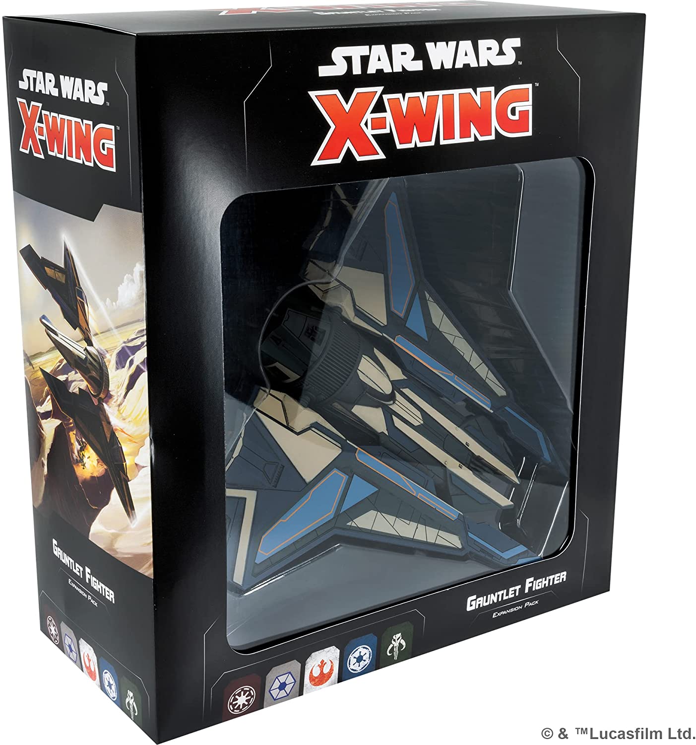 Star Wars X - Wing 2nd Edition Miniatures Game Gauntlet Expansion Pack - WiredVillage Games - Atomic Mass Games